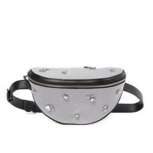 NWT French Connection Heather Embellished Belt Bag